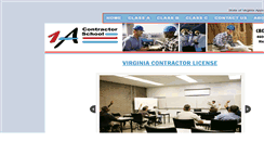 Desktop Screenshot of 1acontractorschool.com